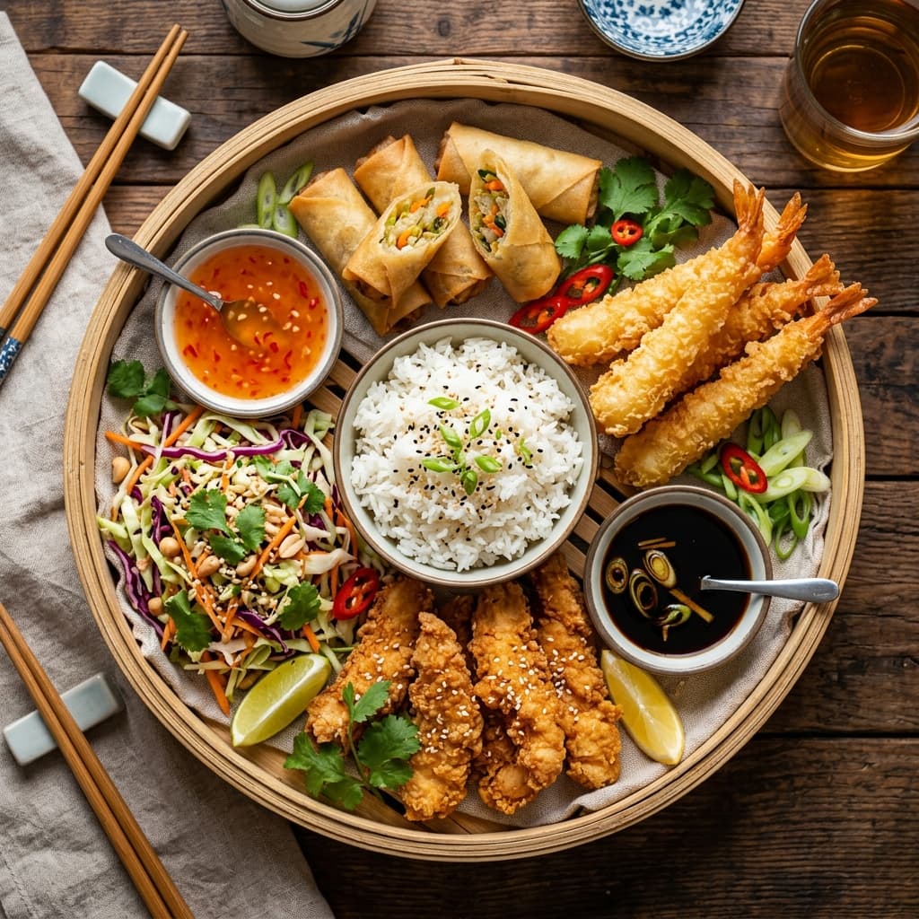 Oriental Asian Platter